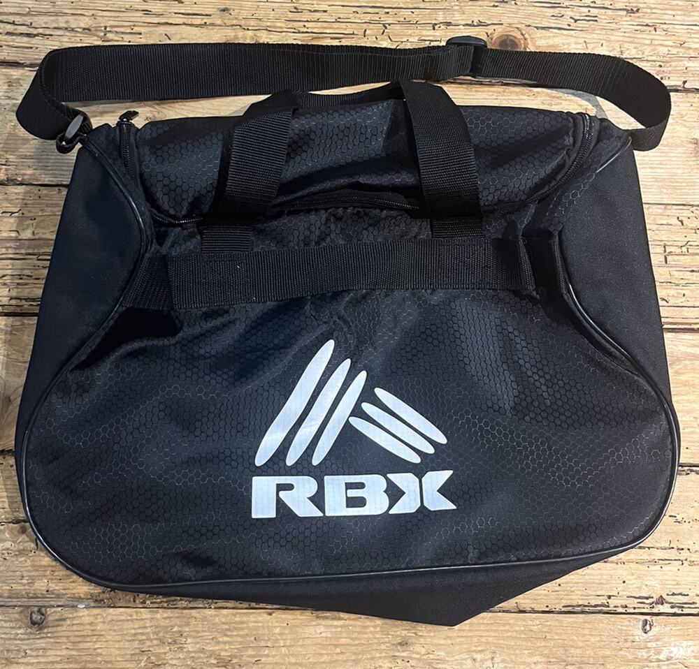RBX Black Duffle Bag Small Fits Gym Locker NWOT
